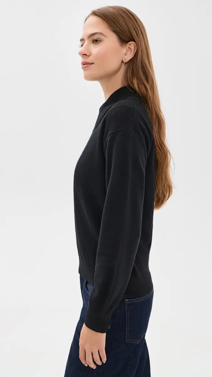 Sold Out NYC The Cashmere Zip Polo In | Thumbnail 4