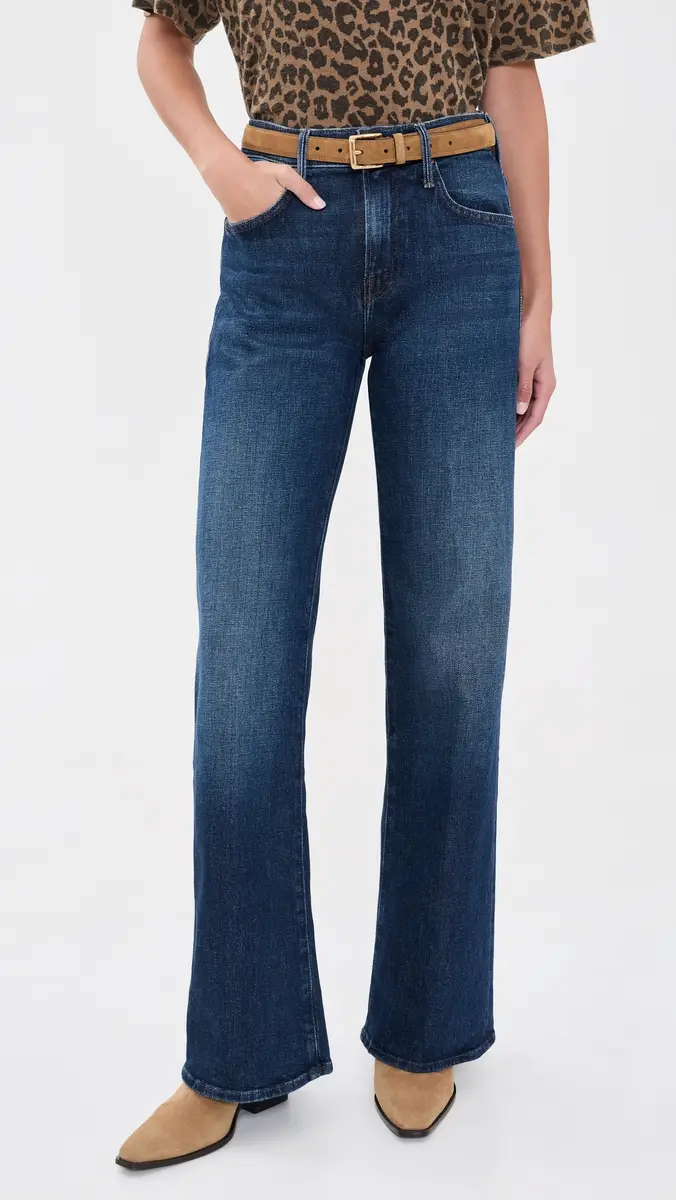 Mother The Mid Rise Lasso Sneak Jeans | Thumbnail 2 Mother The Mid Rise Lasso Sneak Jeans | Thumbnail 2