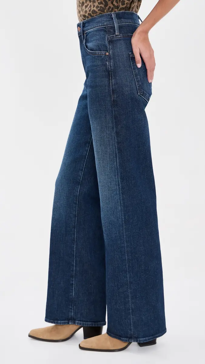 Mother The Mid Rise Lasso Sneak Jeans | Thumbnail 4 Mother The Mid Rise Lasso Sneak Jeans | Thumbnail 4