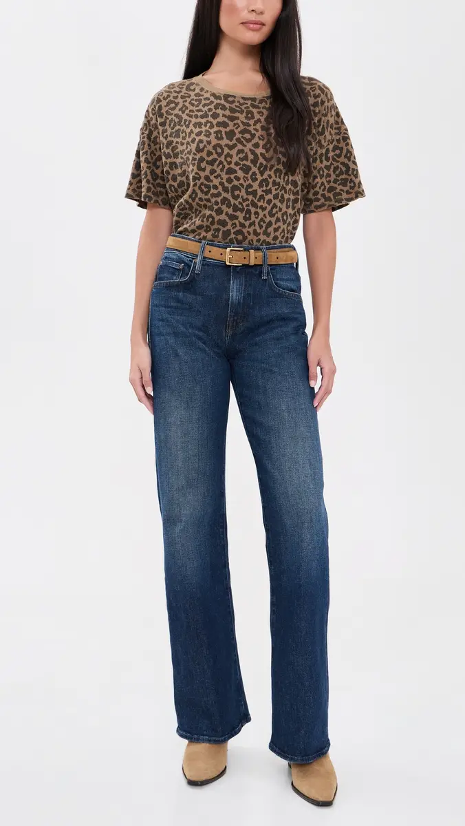 Mother The Mid Rise Lasso Sneak Jeans | Thumbnail 5 Mother The Mid Rise Lasso Sneak Jeans | Thumbnail 5