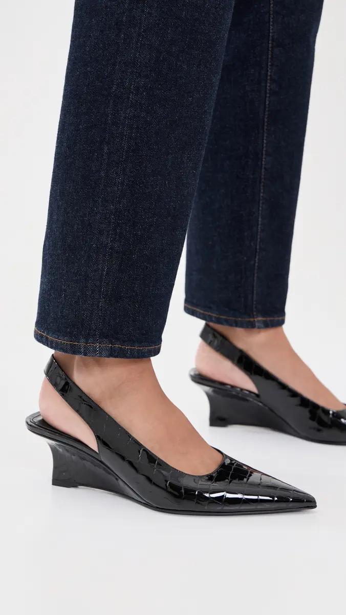 Stuart Weitzman Vinnie Sling Wedge Heels 50 | Thumbnail 3 Stuart Weitzman Vinnie Sling Wedge Heels 50 | Thumbnail 3
