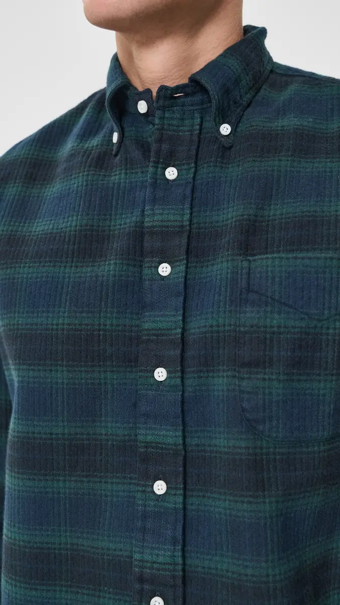 Gitman Vintage Heavy Pique Flannel Shirt | Thumbnail 6