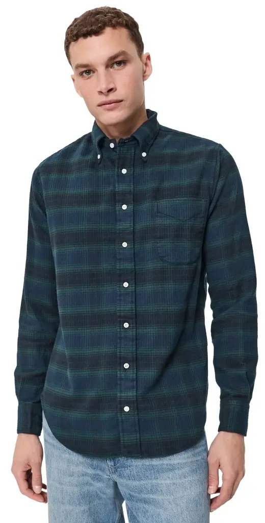 Gitman Vintage Heavy Pique Flannel Shirt