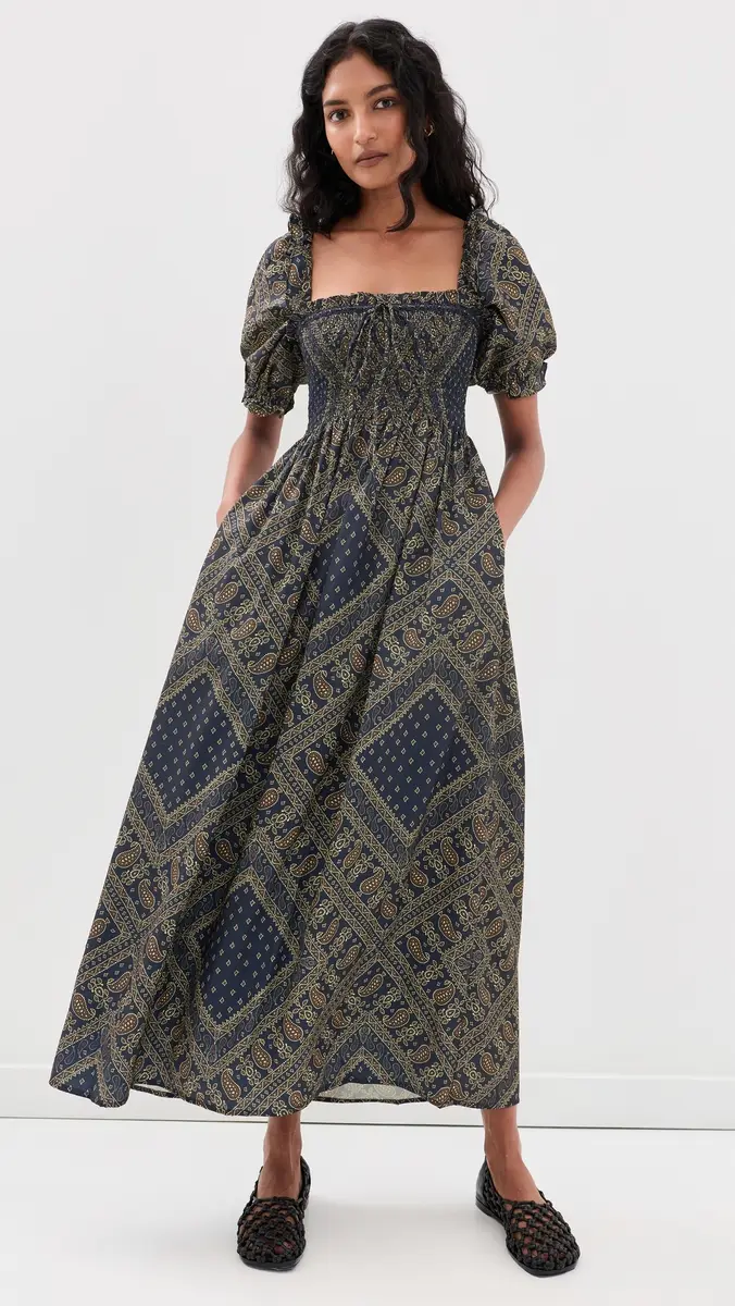 Hill House Home The Scarlett Midi Nap Dress | Thumbnail 2 Hill House Home The Scarlett Midi Nap Dress | Thumbnail 2