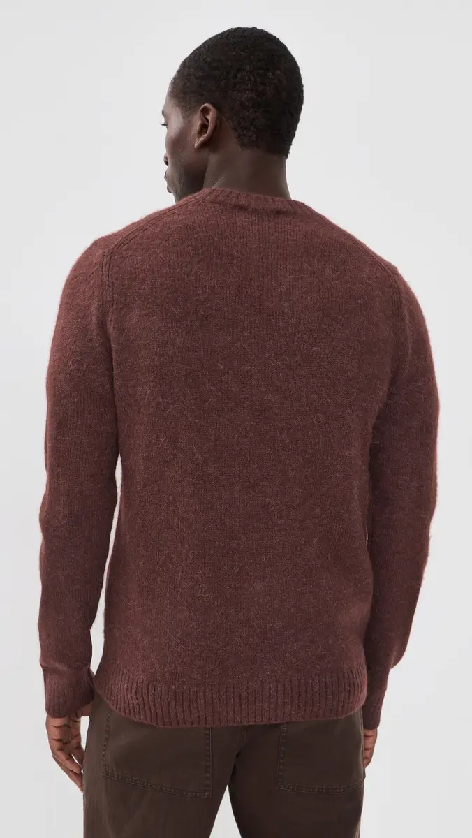 Vince Mottled Marl Long Sleeve Crew Sweater | Thumbnail 4 Vince Mottled Marl Long Sleeve Crew Sweater | Thumbnail 4