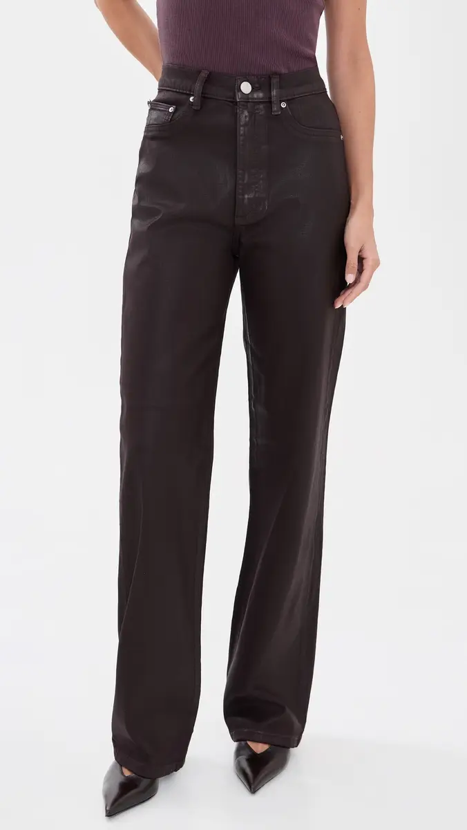 DL1961 Karmine Refined Wide Leg Jeans 31 bramble coated (dl ultimate) | Thumbnail 2 DL1961 Karmine Refined Wide Leg Jeans 31 bramble coated (dl ultimate) | Thumbnail 2