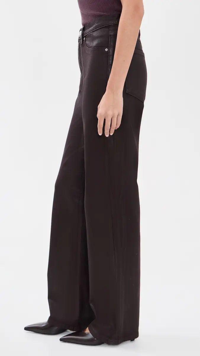 DL1961 Karmine Refined Wide Leg Jeans 31 bramble coated (dl ultimate) | Thumbnail 4 DL1961 Karmine Refined Wide Leg Jeans 31 bramble coated (dl ultimate) | Thumbnail 4