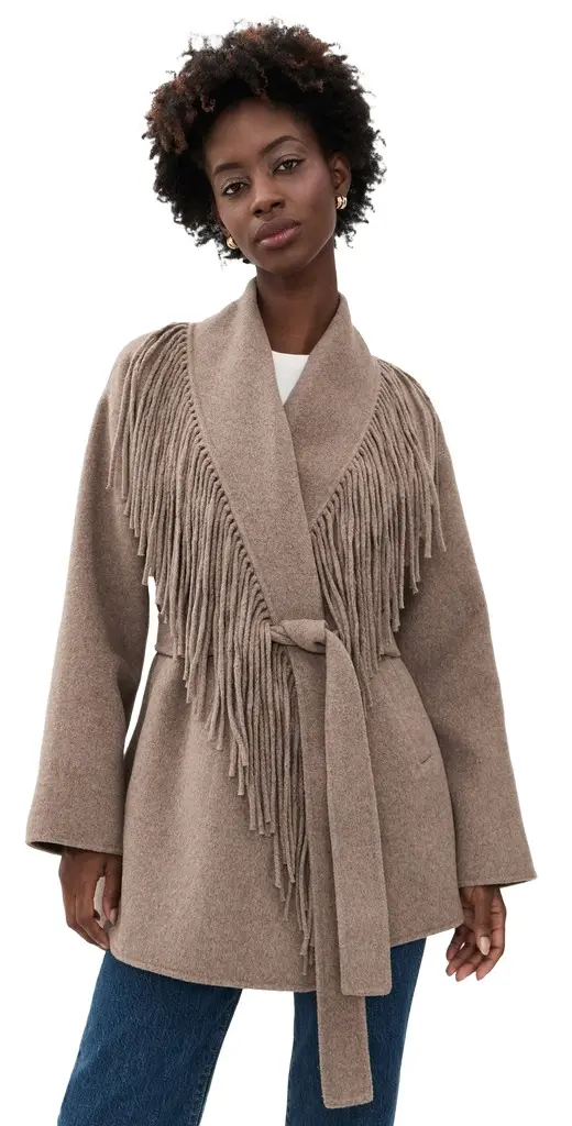 Splendid Sandra Fringe Jacket