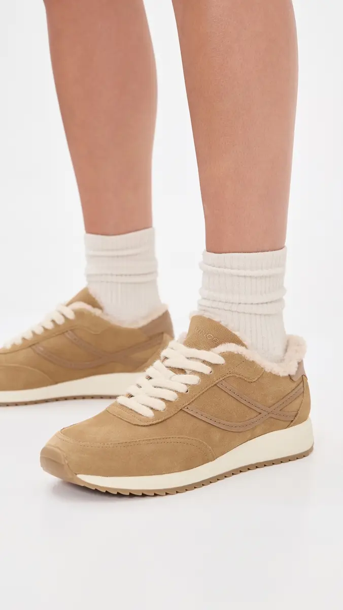 Vince Santa Monica Shearling Sneakers | Thumbnail 3 Vince Santa Monica Shearling Sneakers | Thumbnail 3