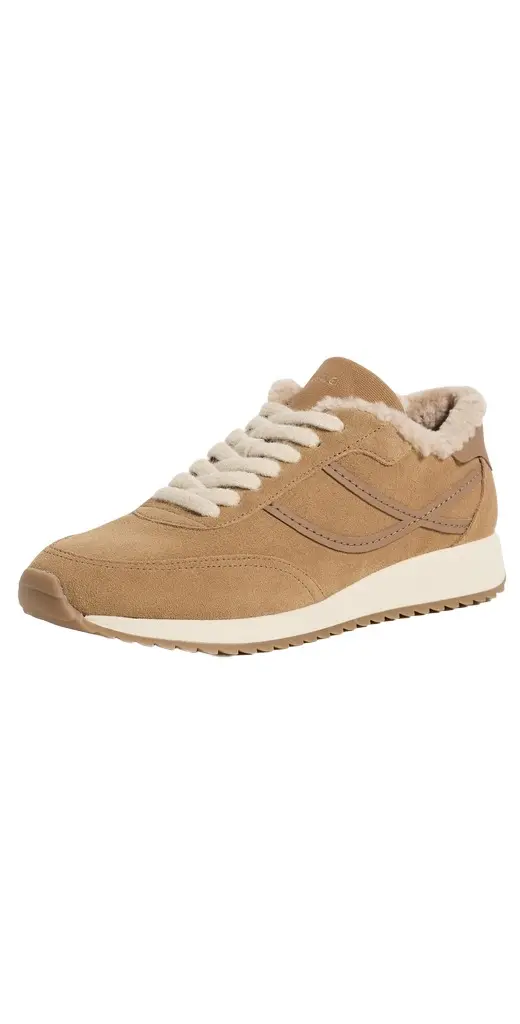 Vince Santa Monica Shearling Sneakers