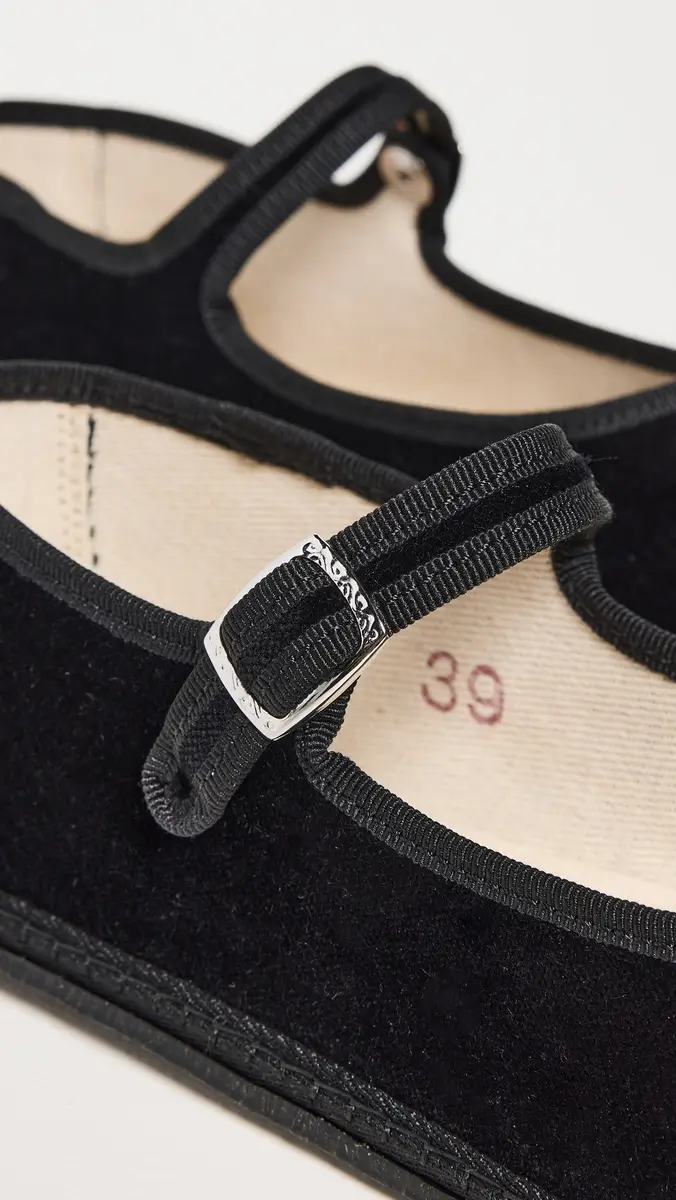 Vibi Venezia Mary Jane Nero Flats | Thumbnail 6 Vibi Venezia Mary Jane Nero Flats | Thumbnail 6