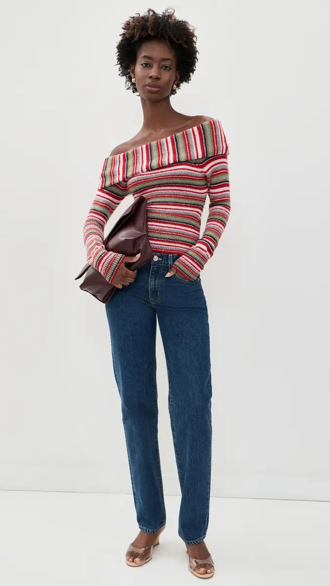 Guizio Off Shoulder Sweater | Thumbnail 5 Guizio Off Shoulder Sweater | Thumbnail 5