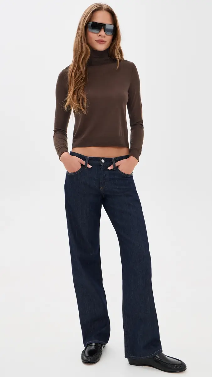 Vince Slim Long Sleeve Cashmere Turtleneck | Thumbnail 5 Vince Slim Long Sleeve Cashmere Turtleneck | Thumbnail 5