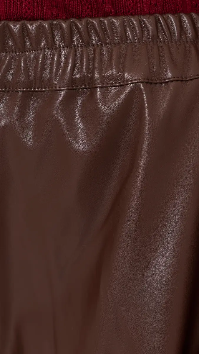 Wayf Camryn Faux Leather Balloon Pants | Thumbnail 6 Wayf Camryn Faux Leather Balloon Pants | Thumbnail 6