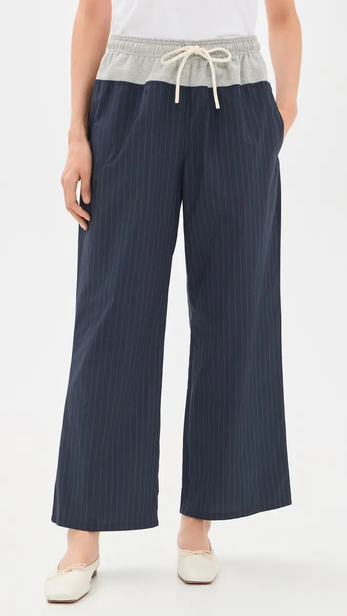 Asher Cory Mix Media Pants | Thumbnail 2