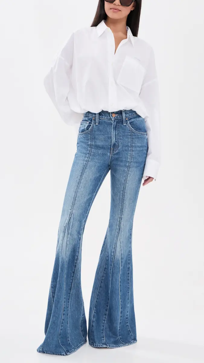 Mother The Seamed Dollop Heel Jeans | Thumbnail 5 Mother The Seamed Dollop Heel Jeans | Thumbnail 5