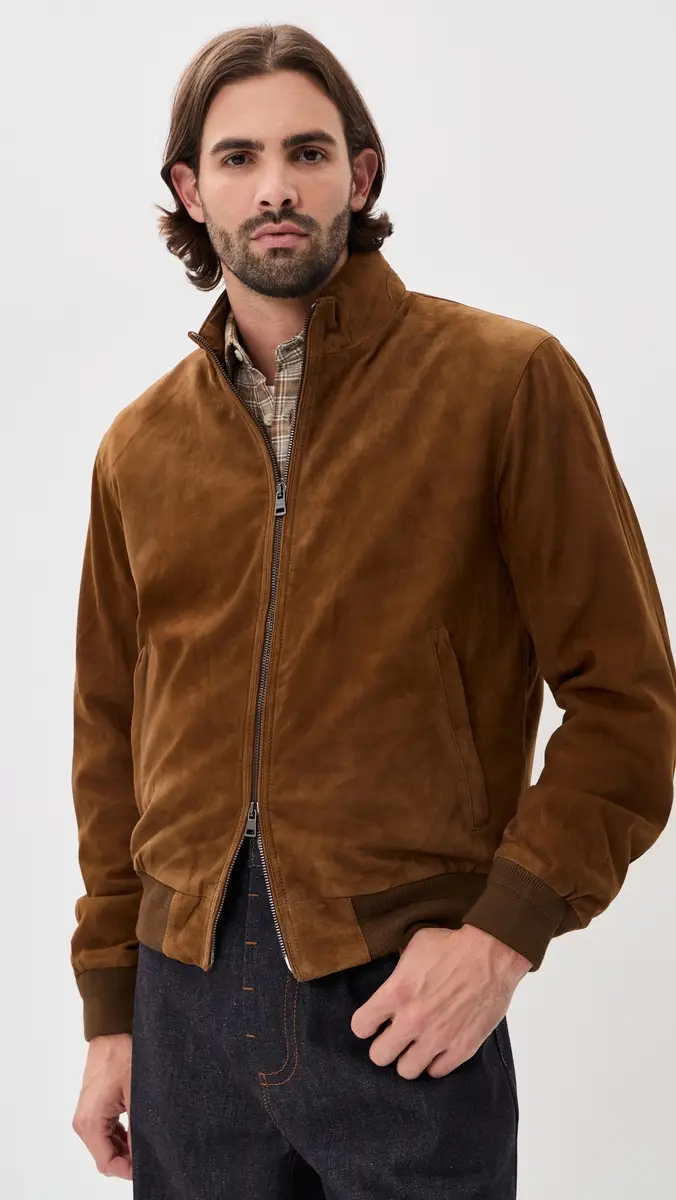 Polo Ralph Lauren Suede Bomber Jacket | Thumbnail 2