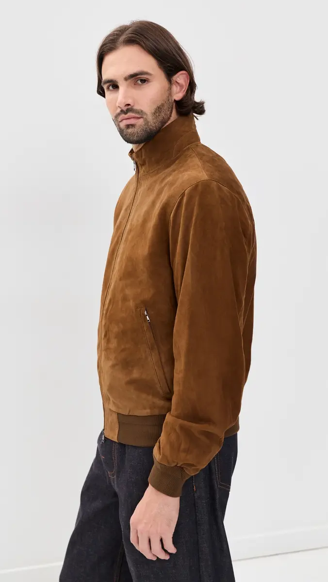 Polo Ralph Lauren Suede Bomber Jacket | Thumbnail 4
