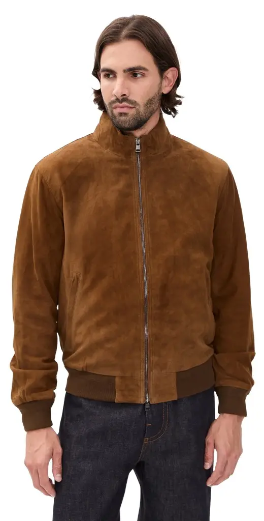 Polo Ralph Lauren Suede Bomber Jacket