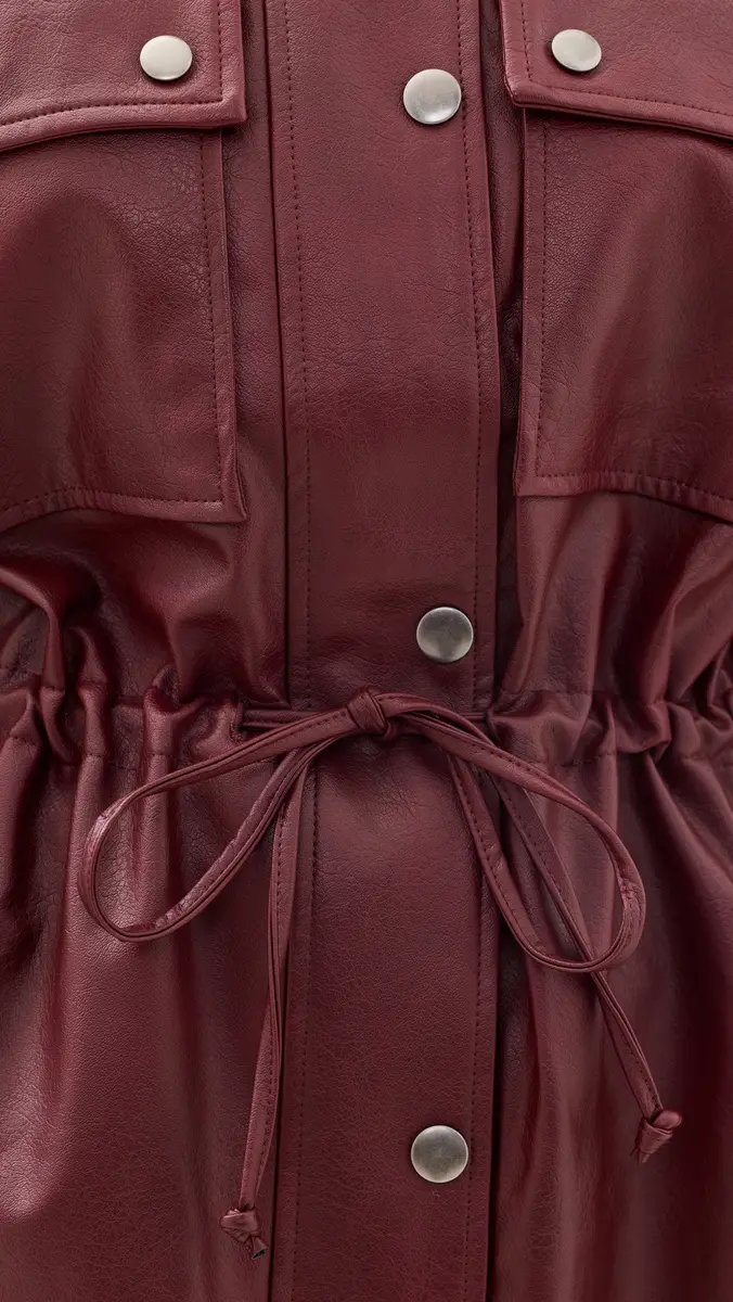 Wayf Angelina Faux Leather Jacket | Thumbnail 6