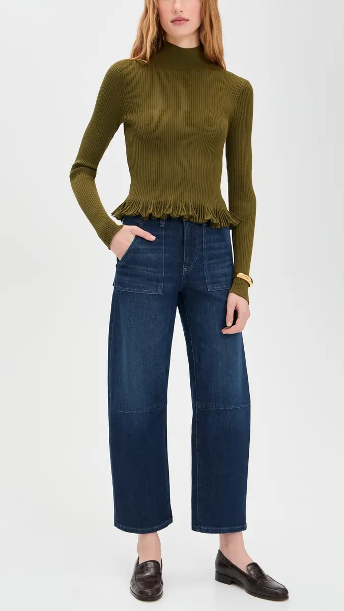 Le Jean Utility Soft Barrel Jeans | Thumbnail 5 Le Jean Utility Soft Barrel Jeans | Thumbnail 5