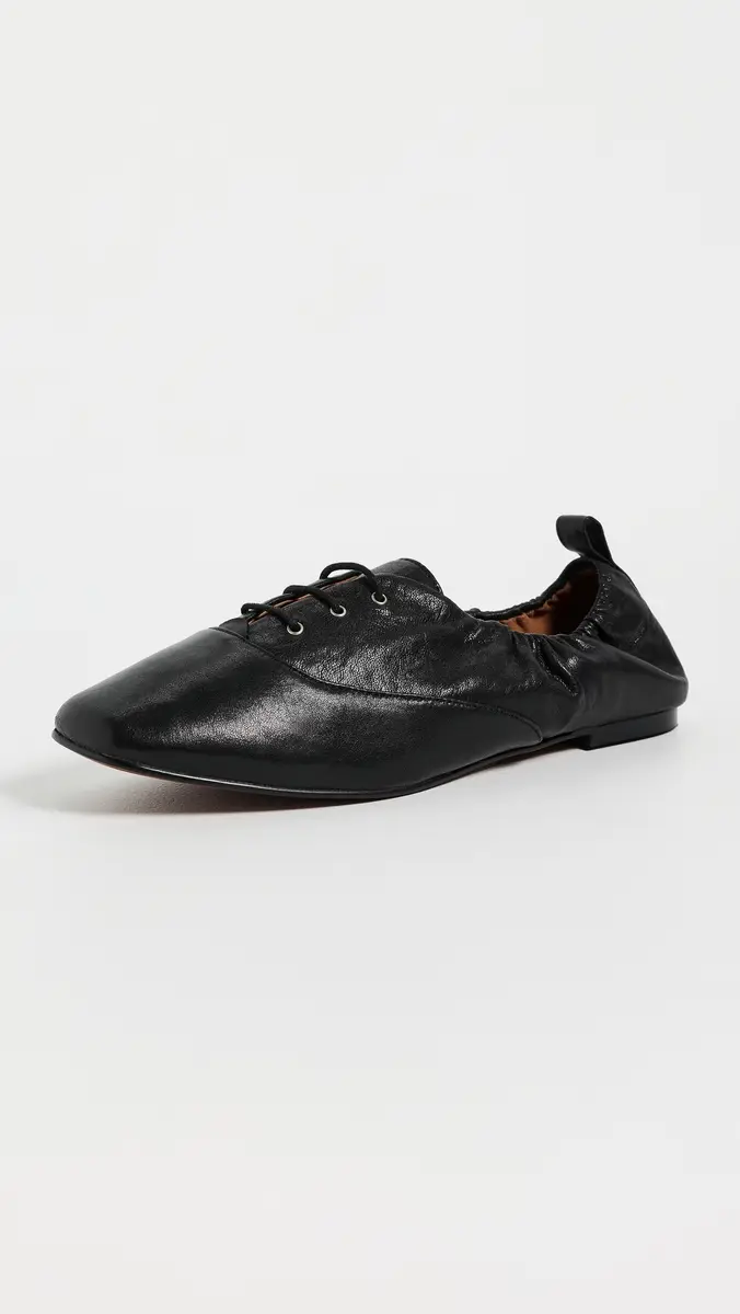 Madewell Greta Lace Up Oxford Flats | Thumbnail 2 Madewell Greta Lace Up Oxford Flats | Thumbnail 2