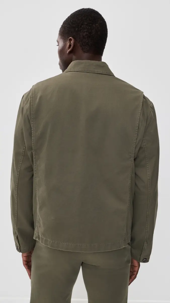 Vince Brushed Twill Field Jacket | Thumbnail 3 Vince Brushed Twill Field Jacket | Thumbnail 3