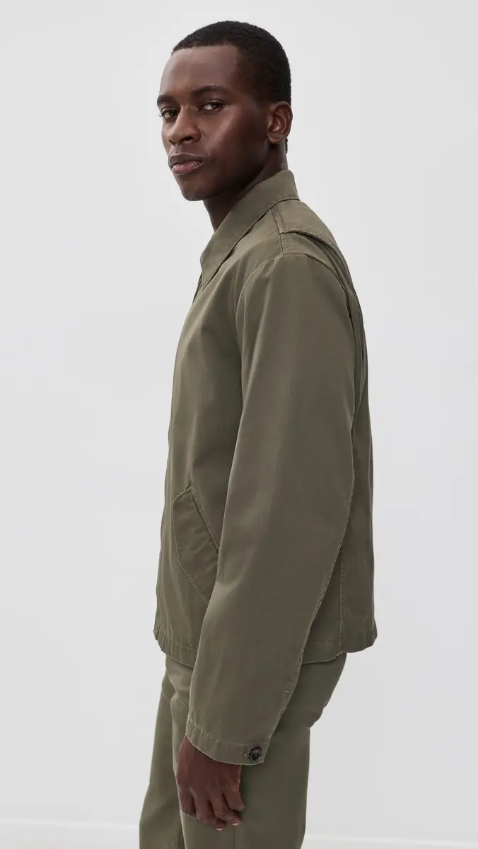 Vince Brushed Twill Field Jacket | Thumbnail 4 Vince Brushed Twill Field Jacket | Thumbnail 4