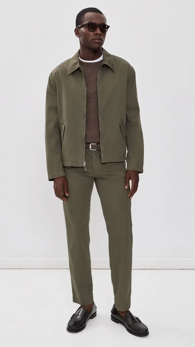 Vince Brushed Twill Field Jacket | Thumbnail 5 Vince Brushed Twill Field Jacket | Thumbnail 5