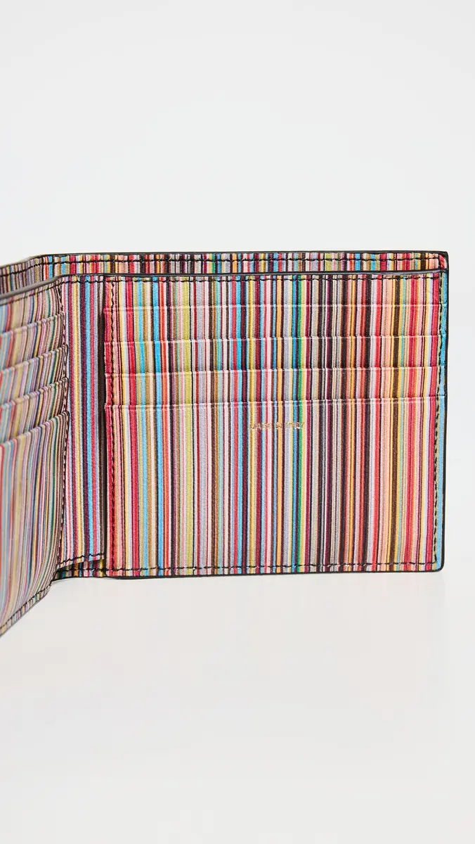 Paul Smith Multi Stripe Bifold Wallet | Thumbnail 4 Paul Smith Multi Stripe Bifold Wallet | Thumbnail 4