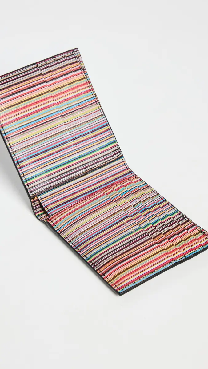 Paul Smith Multi Stripe Bifold Wallet | Thumbnail 5 Paul Smith Multi Stripe Bifold Wallet | Thumbnail 5