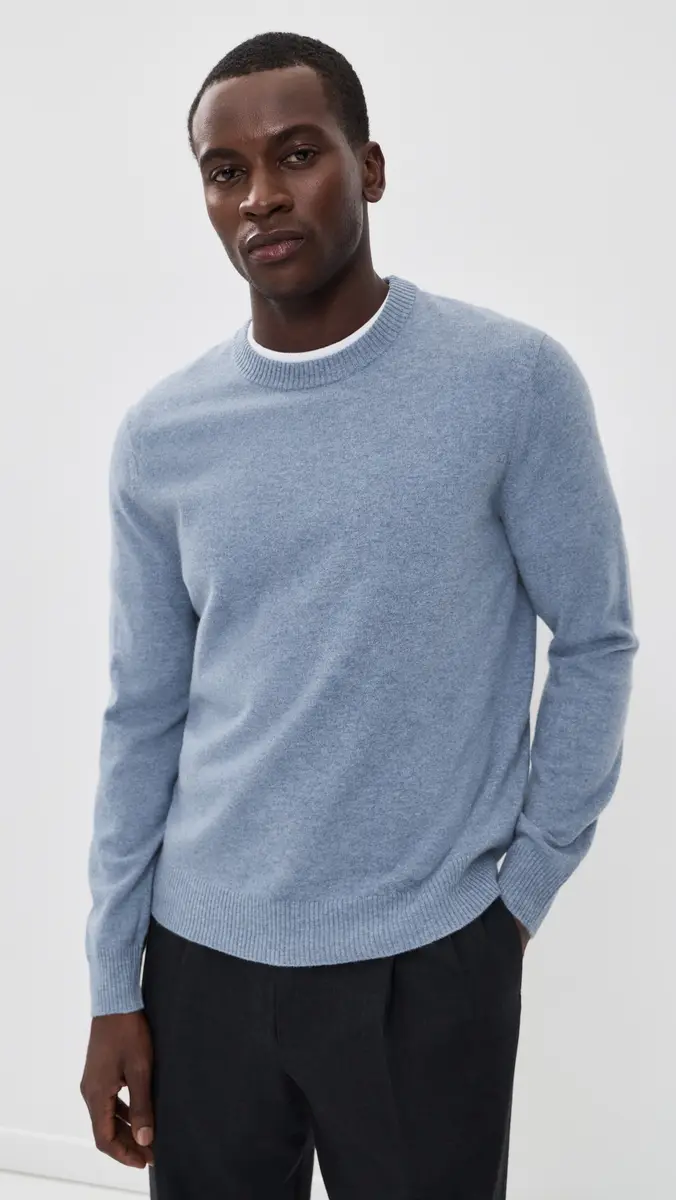 Theory Hilles Crewneck Sweater In Cashmere | Thumbnail 2