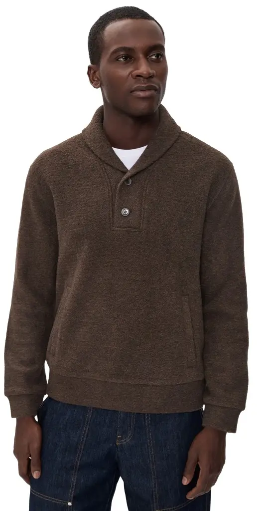 Closed Wool Fleece Sweatshirt