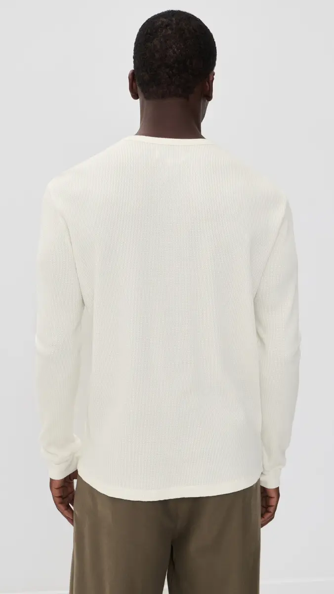 Joe's Jeans Henley Waffle Tee | Thumbnail 3 Joe's Jeans Henley Waffle Tee | Thumbnail 3