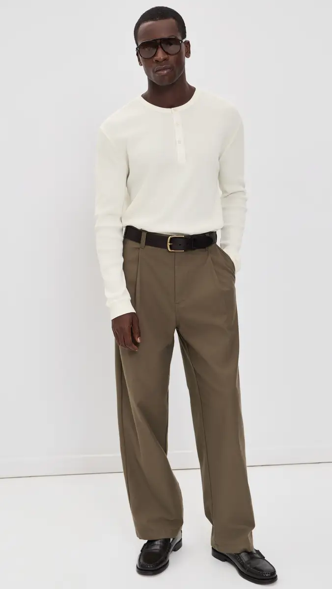 Joe's Jeans Henley Waffle Tee | Thumbnail 5 Joe's Jeans Henley Waffle Tee | Thumbnail 5