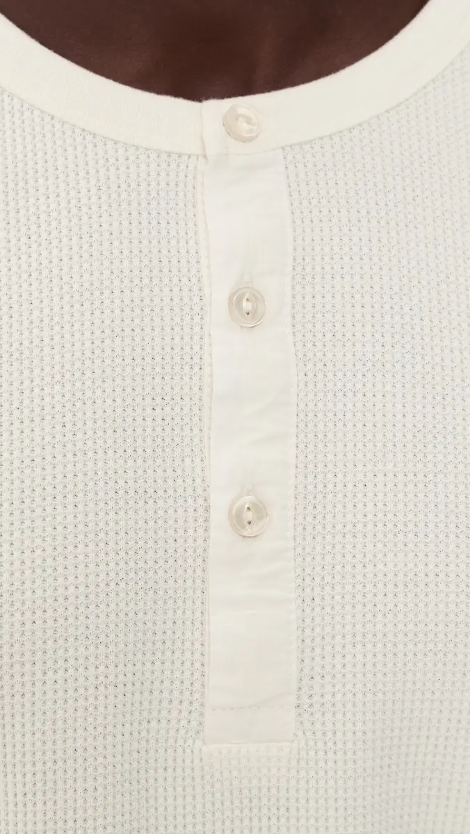 Joe's Jeans Henley Waffle Tee | Thumbnail 6 Joe's Jeans Henley Waffle Tee | Thumbnail 6