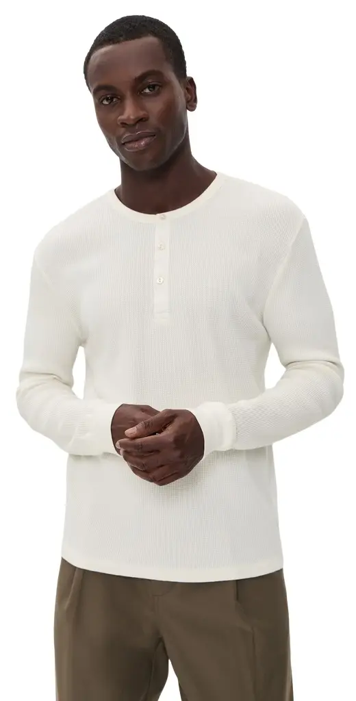 Joe's Jeans Henley Waffle Tee