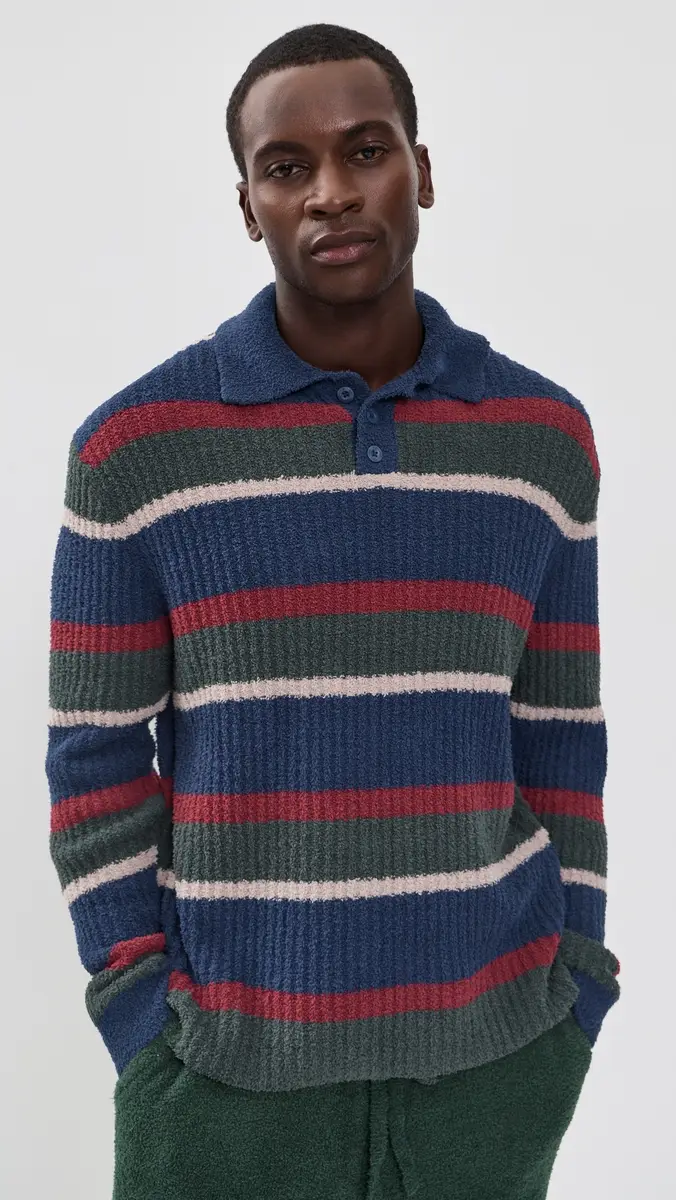 UGG Lendon Rugby Cozy Knit Polo | Thumbnail 2 UGG Lendon Rugby Cozy Knit Polo | Thumbnail 2
