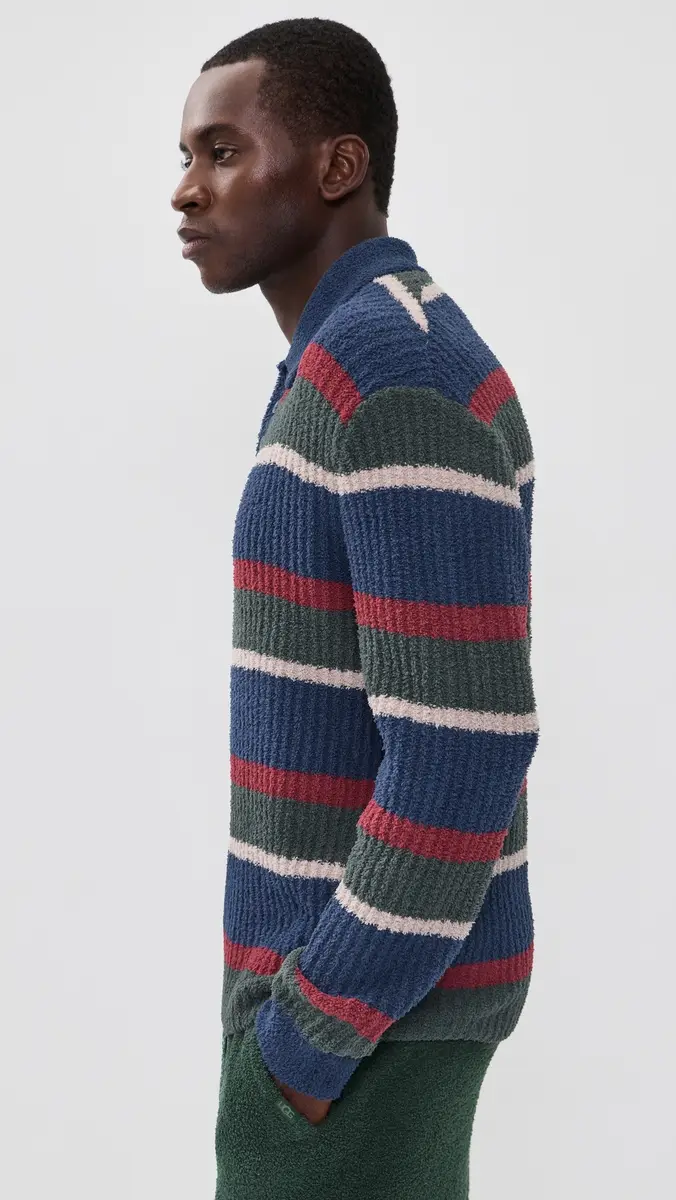 UGG Lendon Rugby Cozy Knit Polo | Thumbnail 4 UGG Lendon Rugby Cozy Knit Polo | Thumbnail 4