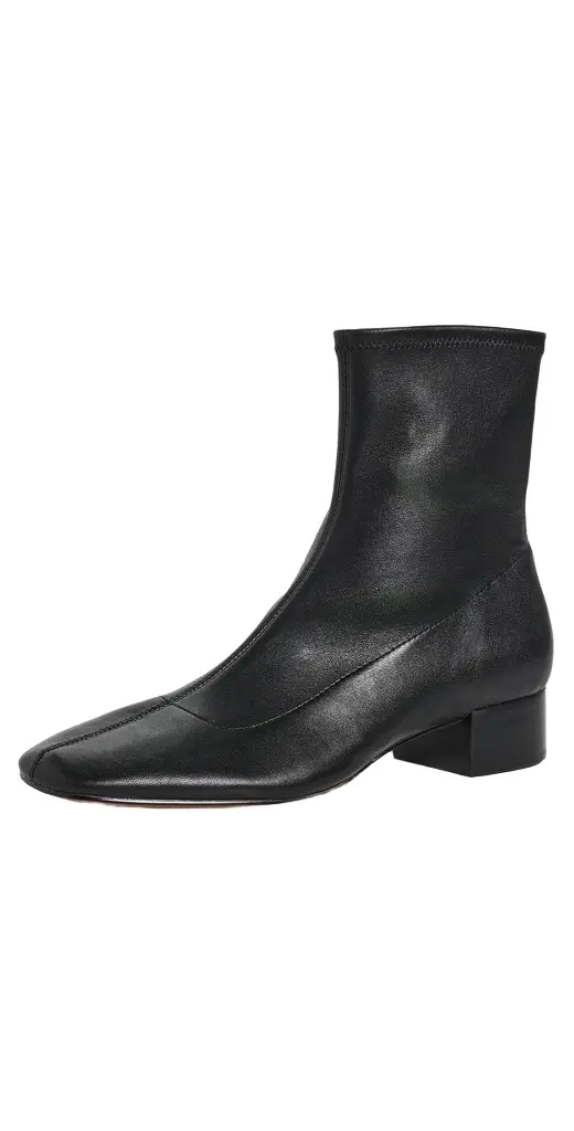 Madewell Paisley Center Seam Glove Booties