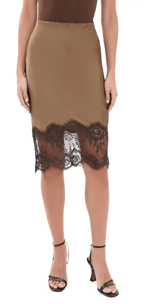 HERSKIND Herbert Satin Skirt