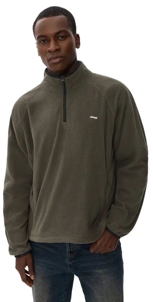 Obey Vetta Polar Fleece Pullover