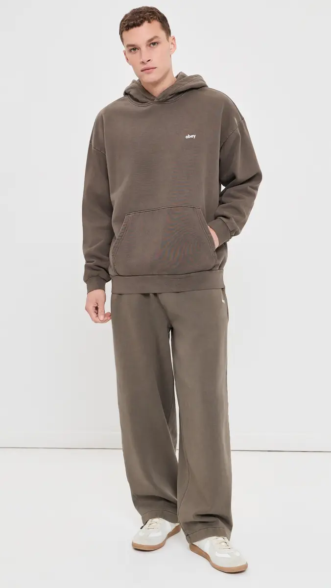 Obey Lowercase Pigment Straight Leg Sweatpants | Thumbnail 5 Obey Lowercase Pigment Straight Leg Sweatpants | Thumbnail 5