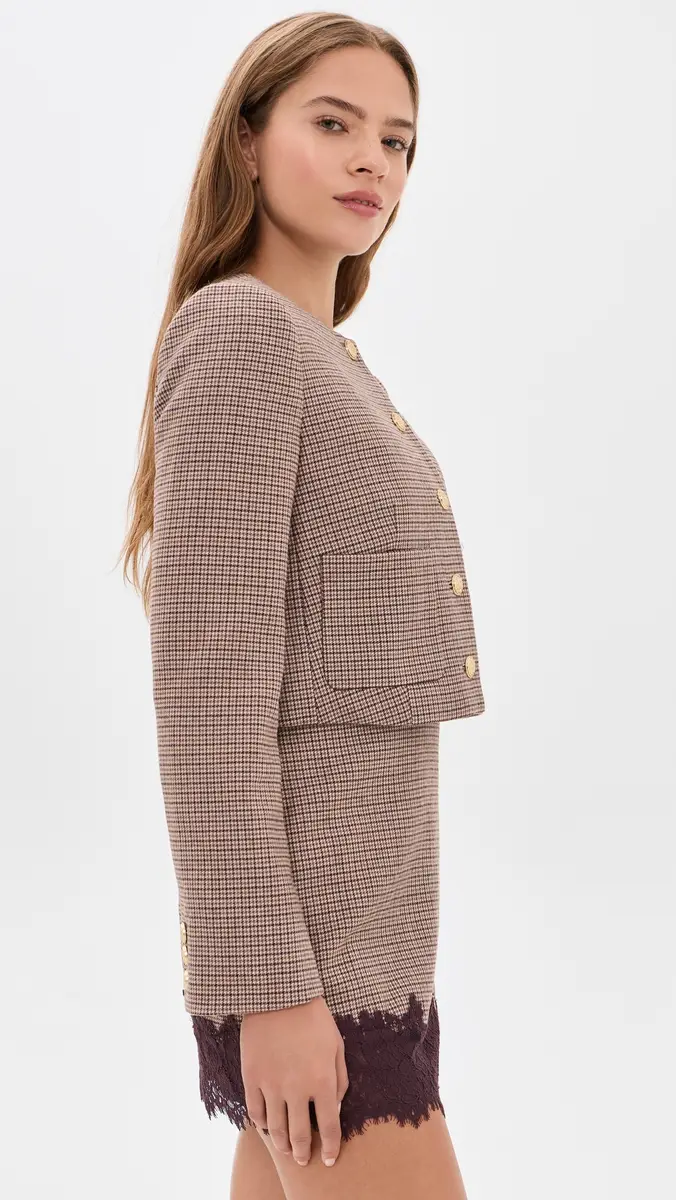 LoveShackFancy Carlatta Jacket | Thumbnail 4 LoveShackFancy Carlatta Jacket | Thumbnail 4