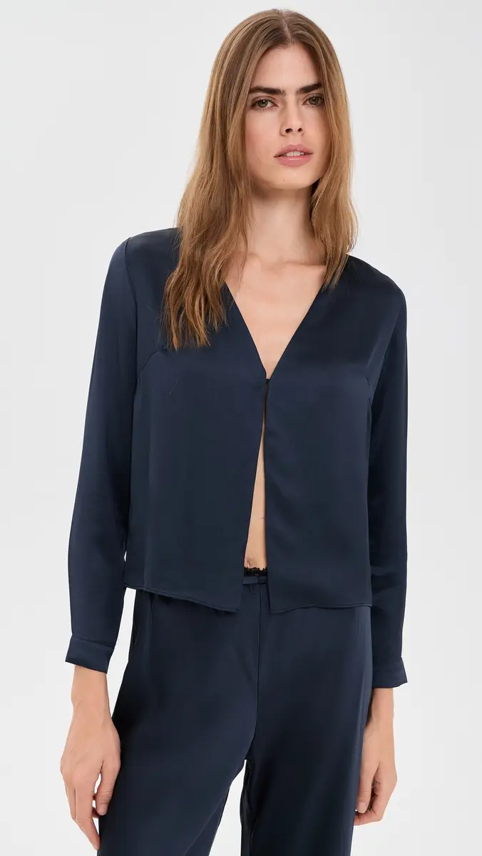 Asher Val Satin Blouse | Thumbnail 2 Asher Val Satin Blouse | Thumbnail 2