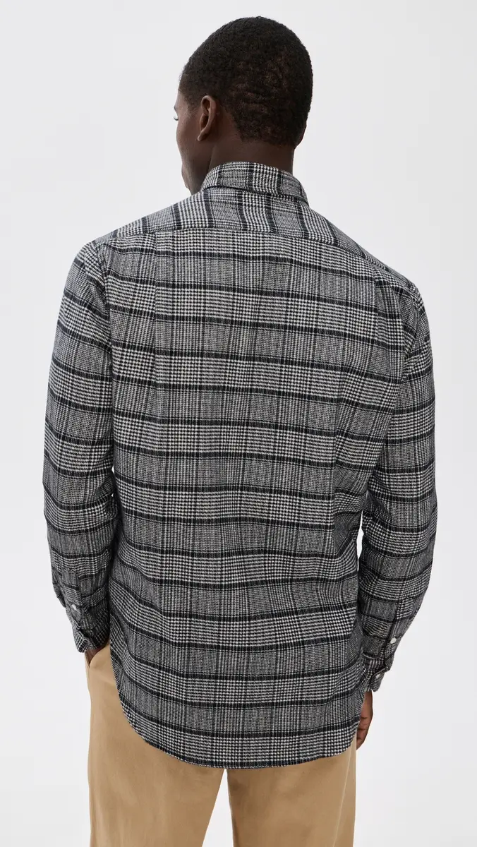 Gitman Vintage Heavy Pique Flannel Workshirt | Thumbnail 3 Gitman Vintage Heavy Pique Flannel Workshirt | Thumbnail 3
