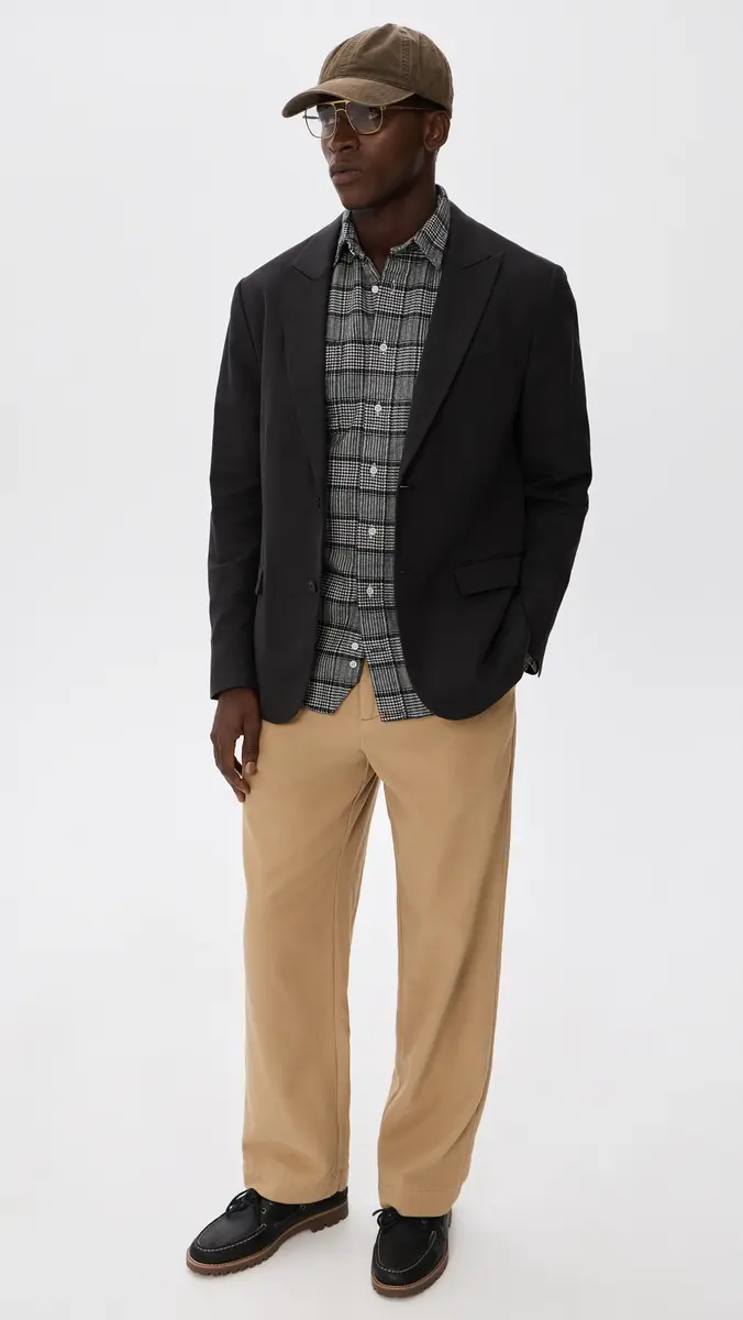 Gitman Vintage Heavy Pique Flannel Workshirt | Thumbnail 5 Gitman Vintage Heavy Pique Flannel Workshirt | Thumbnail 5