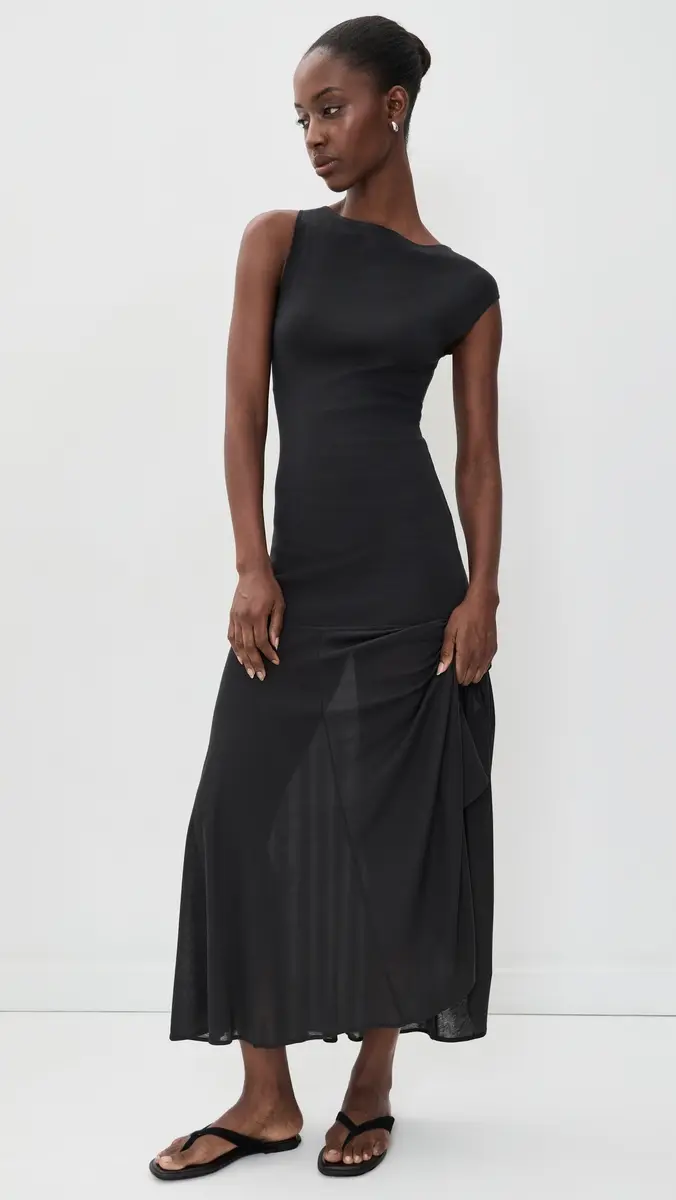 St. Agni Fine Jersey Circle Hem Dress | Thumbnail 2 St. Agni Fine Jersey Circle Hem Dress | Thumbnail 2