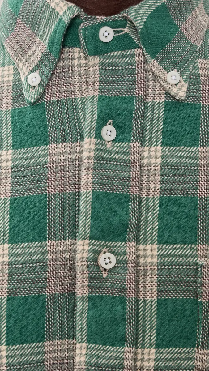 Gitman Vintage Brushed Winter Madras Shirt | Thumbnail 6 Gitman Vintage Brushed Winter Madras Shirt | Thumbnail 6