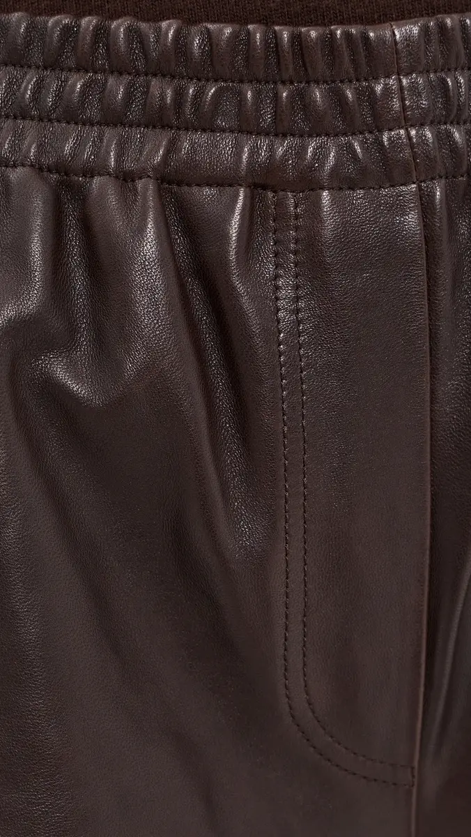 Simkhai Corrine Lambskin Leather Pull On Pants | Thumbnail 6 Simkhai Corrine Lambskin Leather Pull On Pants | Thumbnail 6